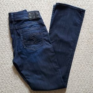 Silver Jeans Suki 17" Slim Bootcut Jeans